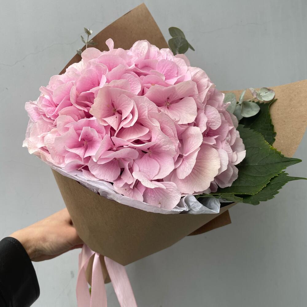 Гортензия в крафте🌹