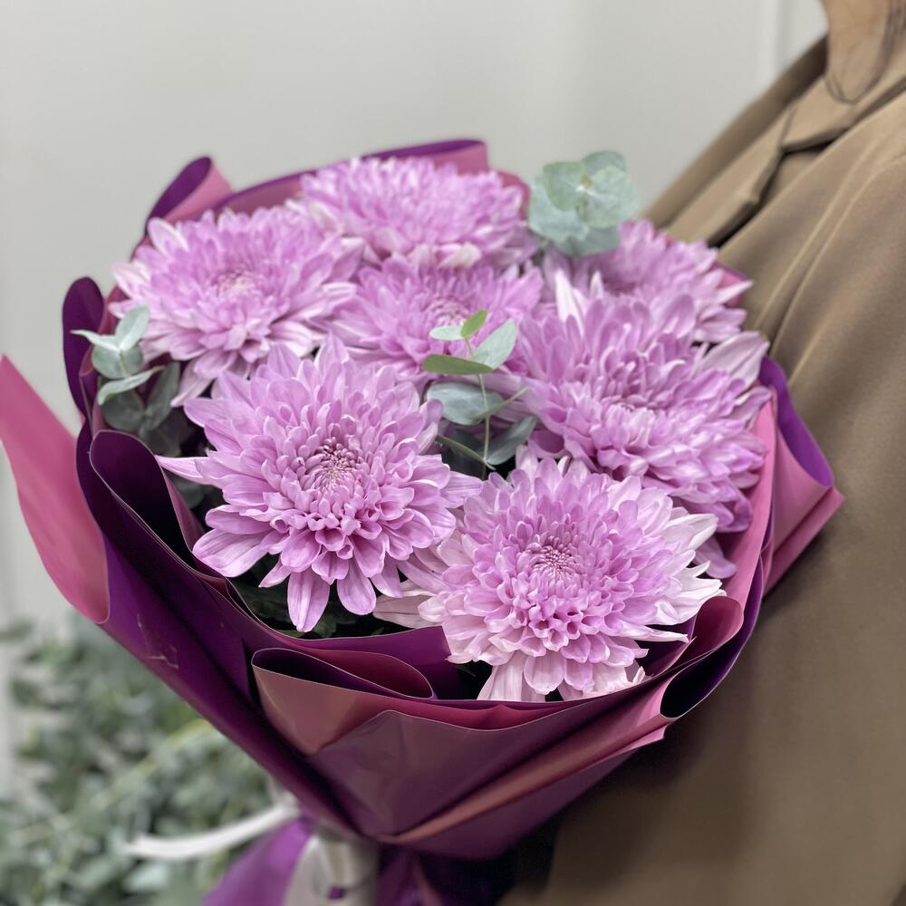 💜Хризантем 7 шт