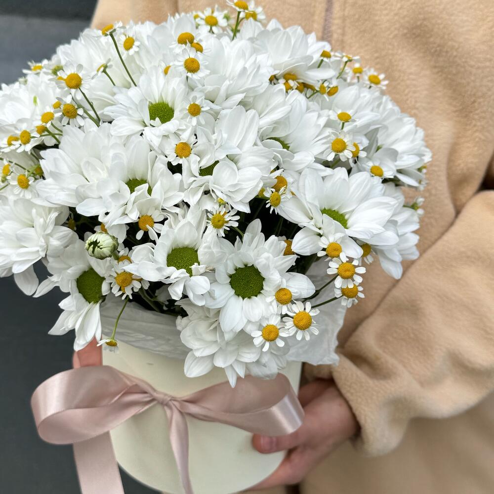 Коробка ромашек 🌼