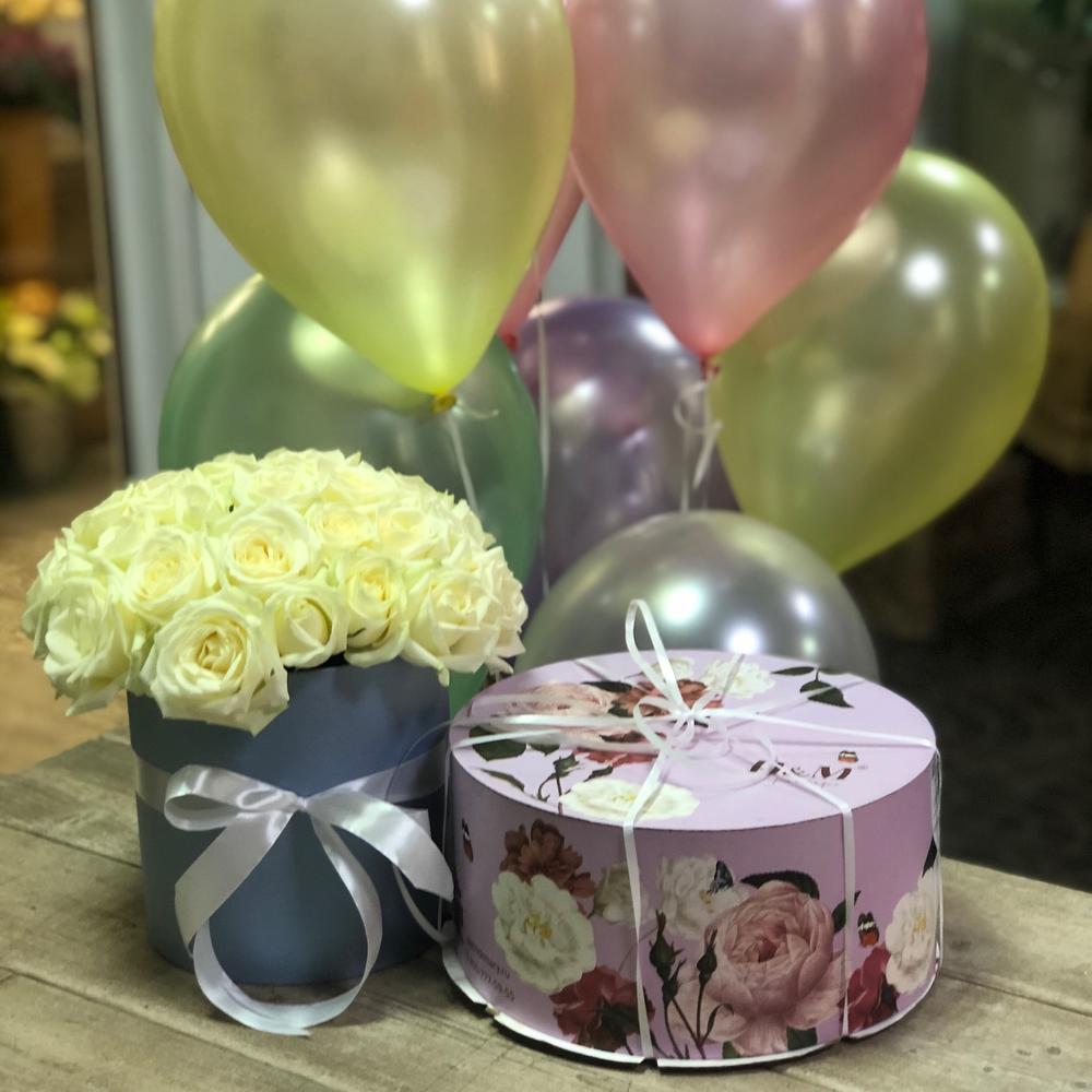 бокс из 35 роз