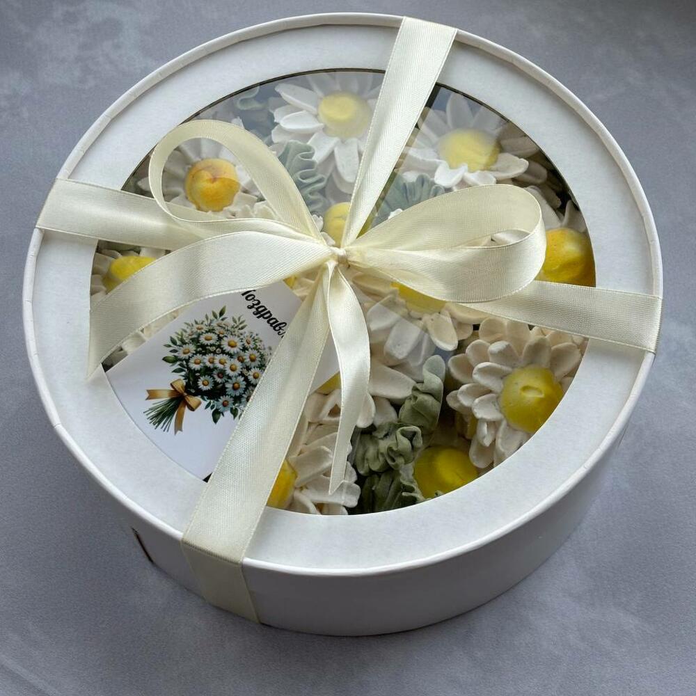 Зефирные ромашки