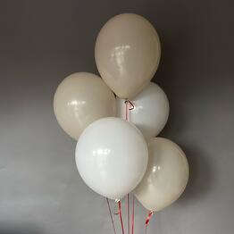 Set of 5 latex balloons