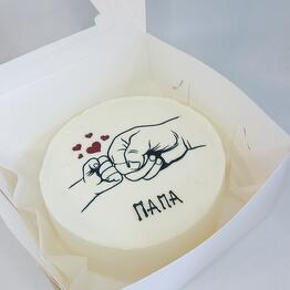 Бенто торт max., большой, Папе