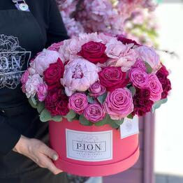 Pion Art And Flowers