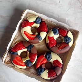 Chocolade bloem