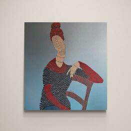 Portrait of the artist's wife