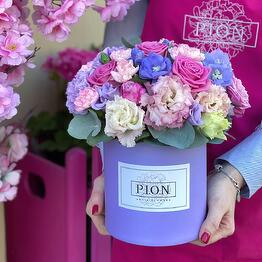 Pion Art And Flowers