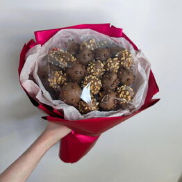 Tatti Strawberry | Клубника в шоколаде, цветы и букеты