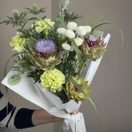 Artichoke flowers