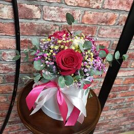Flowers in a Topaz box