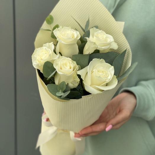 Букет из белых роз Для тебя