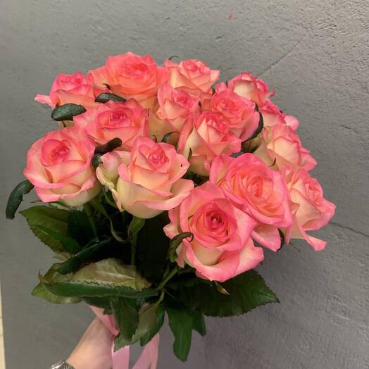 Ramo de 15 rosas Rosadas