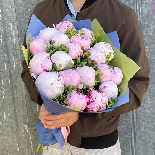 Peonía rosa