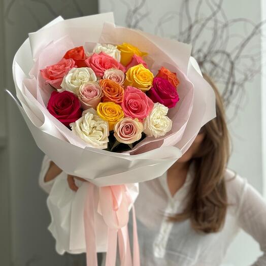 Букет яркий MIX