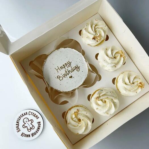 Set de Bento y cupcakes para cumpleaños