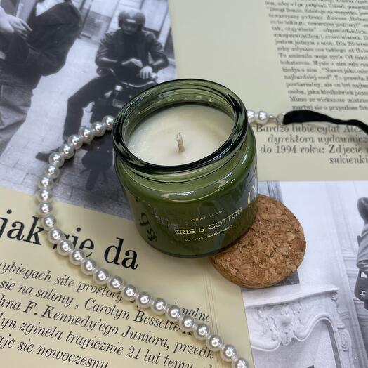 Аромасвеча «Iris   Cotton»