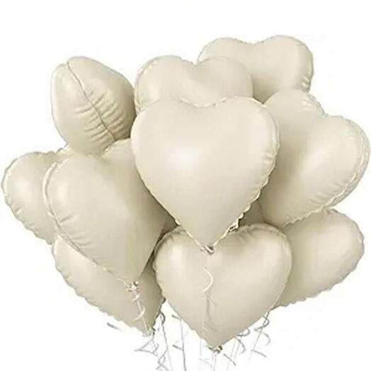 18-Inch Foil Heart Balloons For Wedding, Birthday, Proposal Party Decoration,Christmas