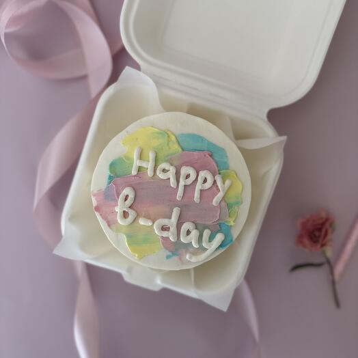 Бенто торт «С Днем Рождения» Happy B-day