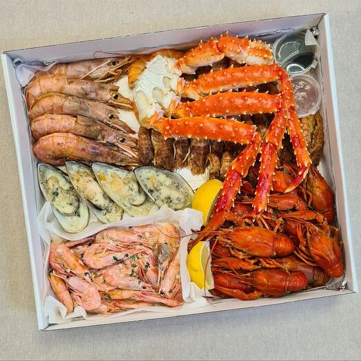 БОКС 9 с КРАБОМ и РАКАМИ