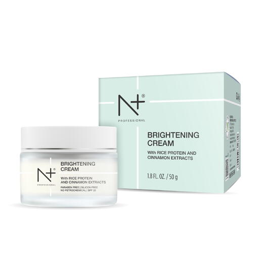 N+ Brightening Cream, With Rice Protein and Cinnamon Extracts - SPF 20 , 50G