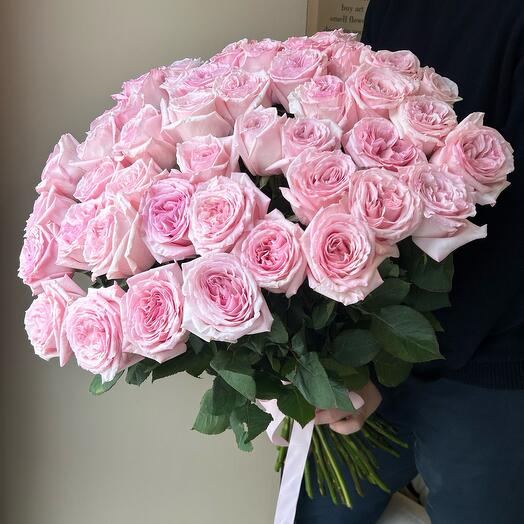 45 нежных ароматных роз Pink O hara 💓