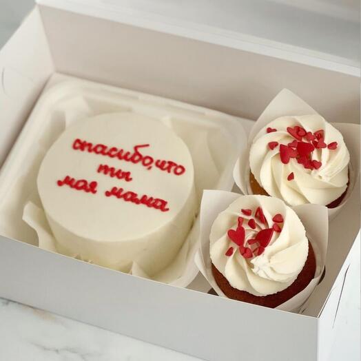 Сладкий  набор бенто + капкейки