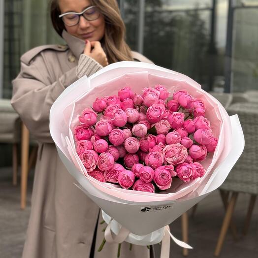 Моно-Букет SILVA PINK