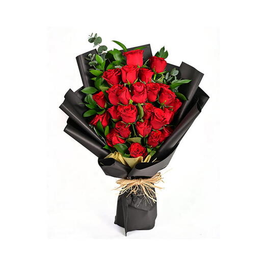 25 STEM RED ROSES BOUQUET