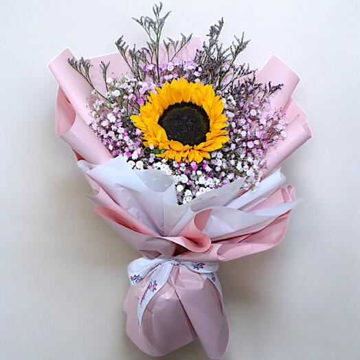 Single Sunflower Bouquet – Perfect For Every Occassion