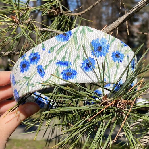 Kokoshnik cornflowers