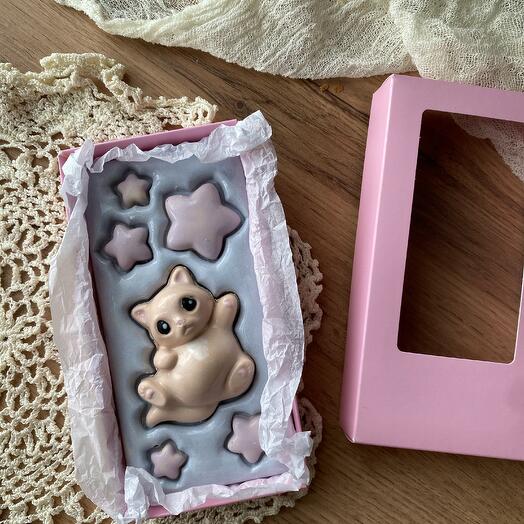 Дубайский шоколад премиум серия Kawaii Котик
