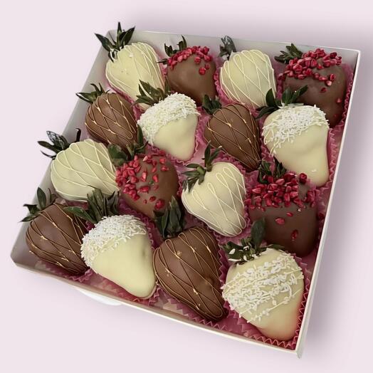 Клубника в шоколаде набор 3/16