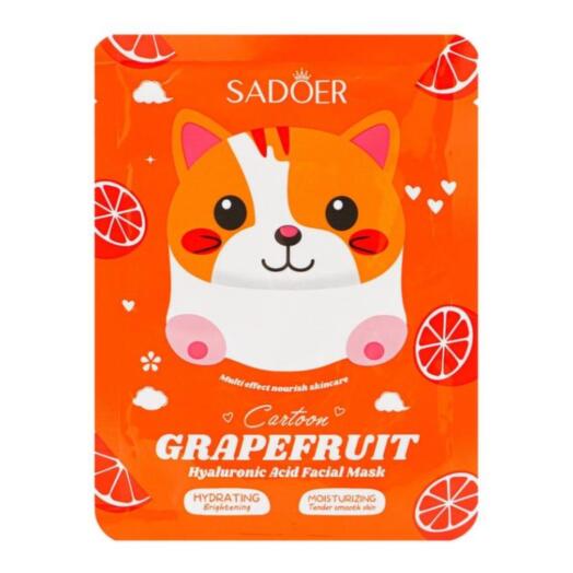 Тканевая маска с грейпфрутом Sadoer, 29 мл