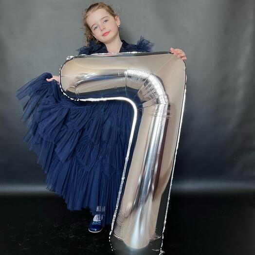 Цифра 7 Серебро