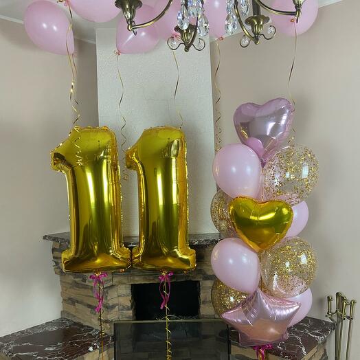 Globos de Cumpleaños, 20 piezas