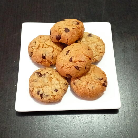 Cookies con pepitas de chocolate