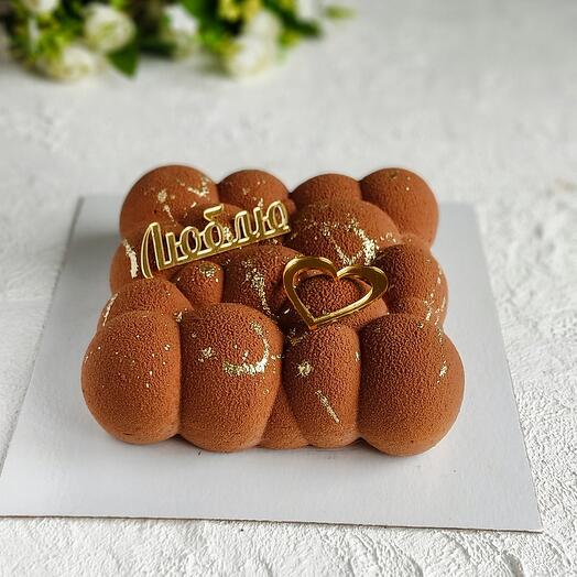Муссовый торт облако люблю