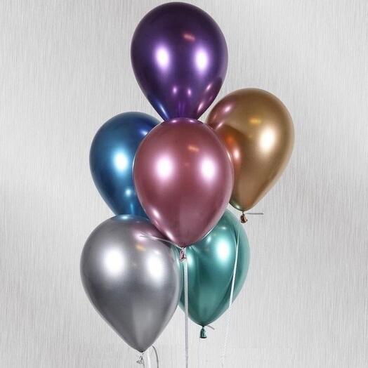 Helium Balloons Chrome