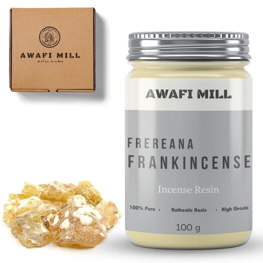 AWAFI MILL Frereana Frankincense | Resin - Bottle of 100 Gram