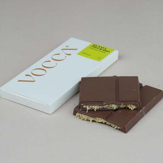 Vocca Pistachio kunafa chocolate bar