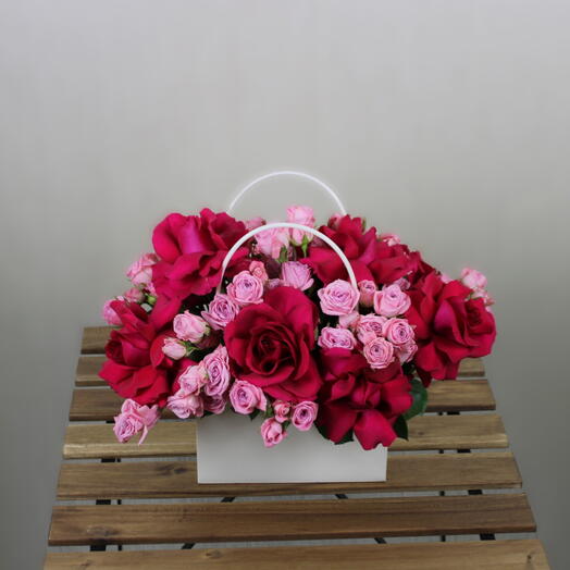 Pink Odilia Rose Bag