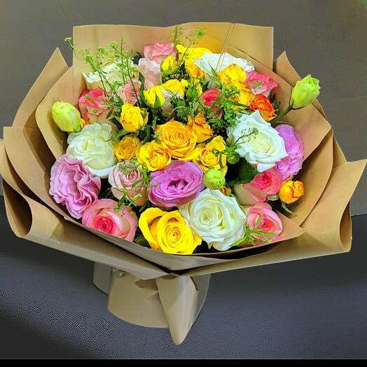 Beauty mix roses