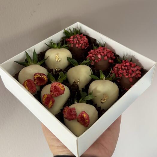 Клубника в шоколаде 🍓набор 9 шт