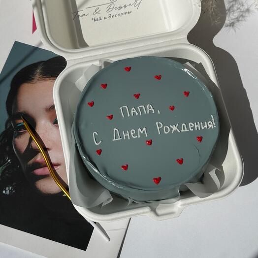Бенто торт для папы с днем рождения