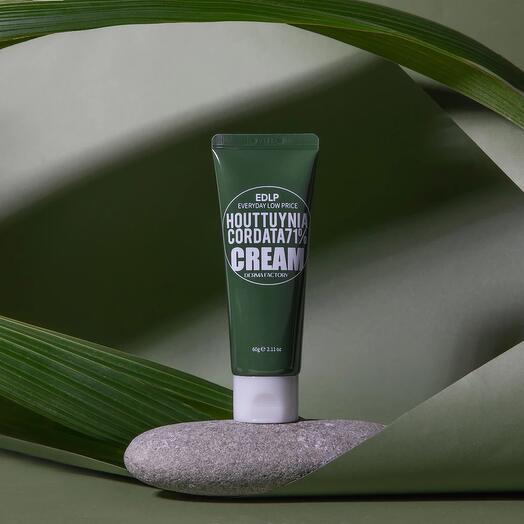 Крем для лица с экстрактом хауттюйнии Derma Factory, 60 г