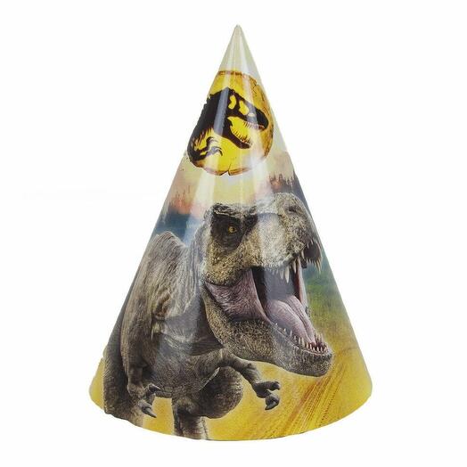 Колпак бумажный динозавр