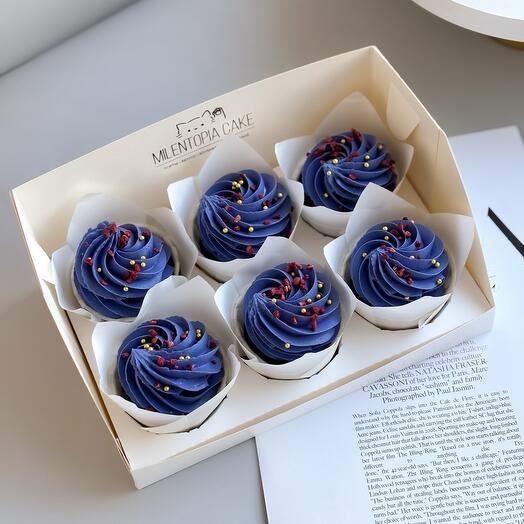Cupcakes 6 piezas