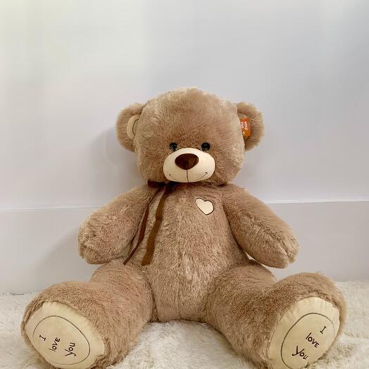 Soft toy big bear Love You 120 cm