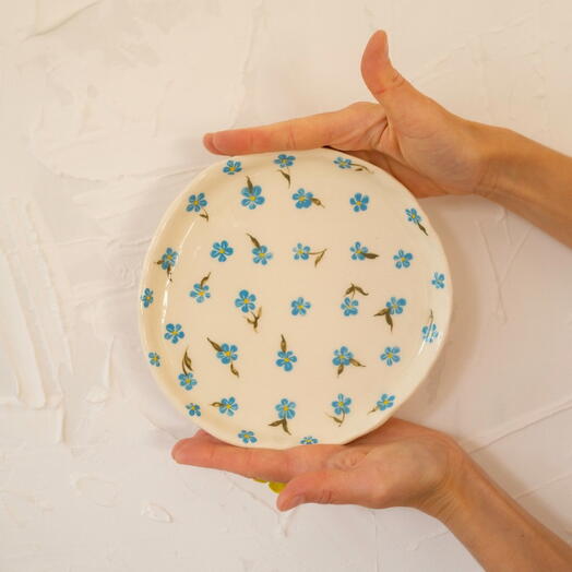 Керамическая тарелка на день рождения