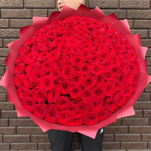 Ramo de 101 rosas